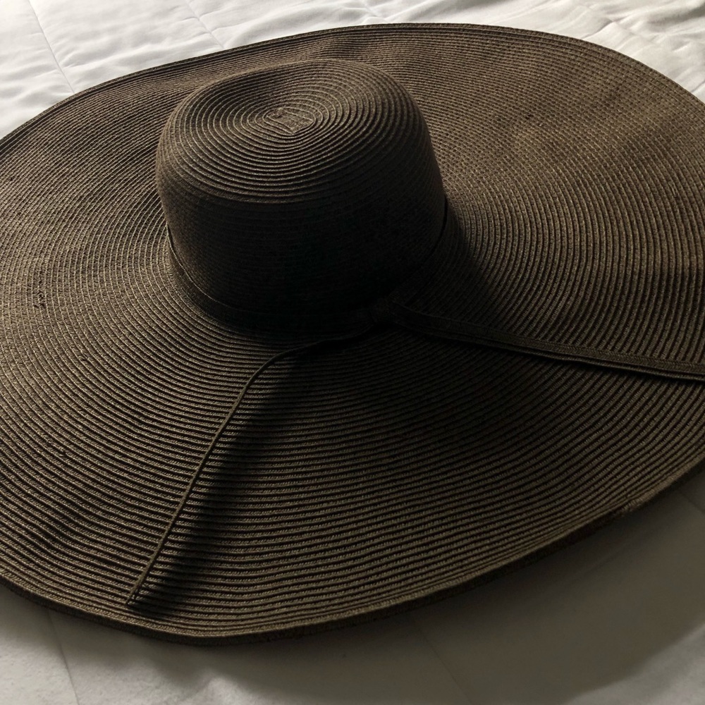Large Brown Sun Hat